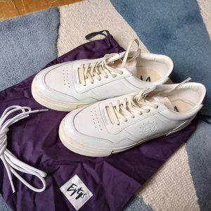 New Eytys White Leather Court Shoes Sneakers 41 10.5 - chunky sole!